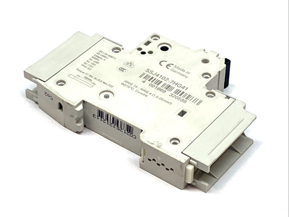 Siemens 5SJ4102‑7HG41 Circuit Breaker, Protection Switch