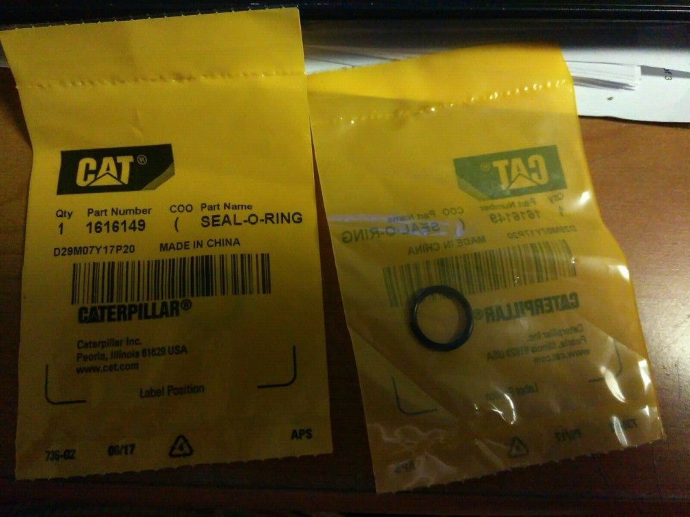 NEW GENUINE OEM CAT SEAL O RING 1616149 
