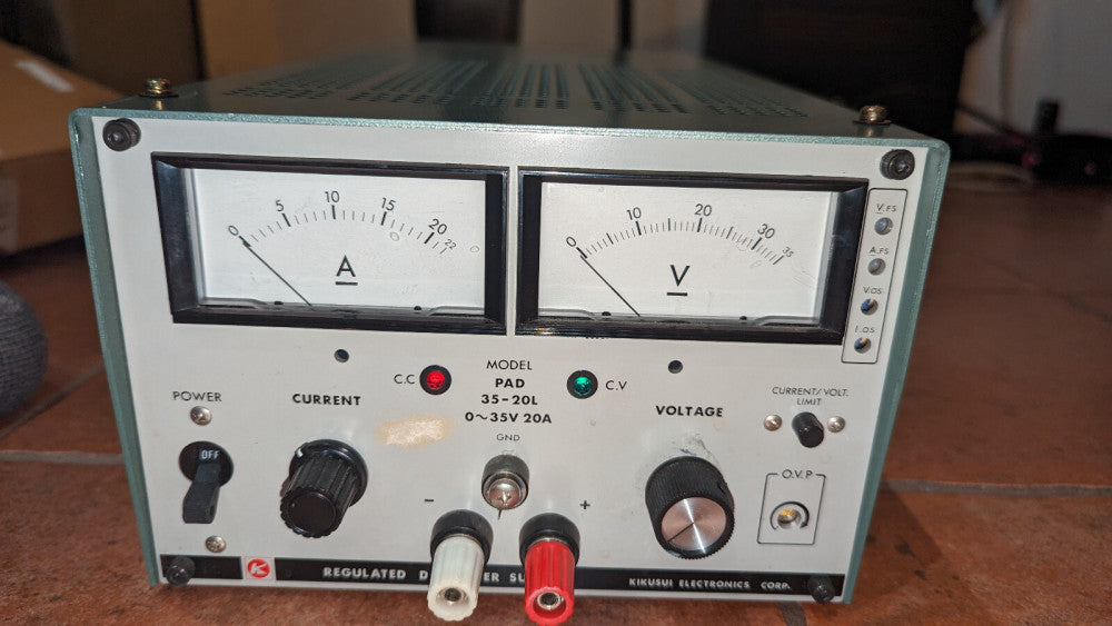 Kikusui PAD 35-20L DC Power Supply 0-35V 20A Tested & Guaranteed