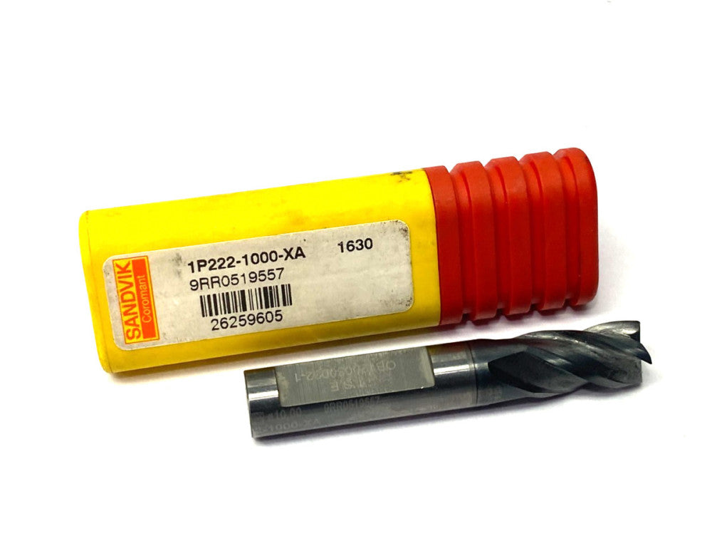 Sandvik 1P222-1000-XA 1630 CoroMill® Plura Solid Carbide End Mill 6259605