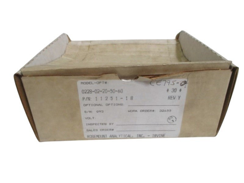 ROSEMOUNT 11251-18 SENSOR ASSEMBLY  NSMP