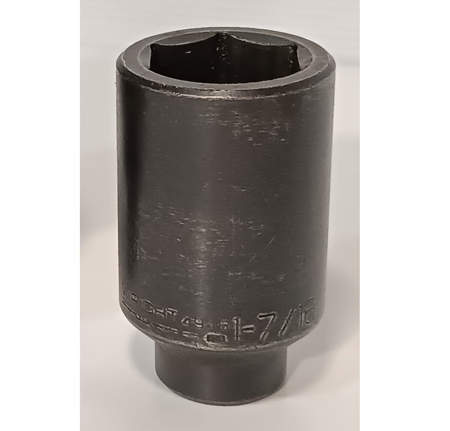 Wright Tool 4946 - 1-7/16" Deep Impact Socket, 1/2" Drive, 6 Point