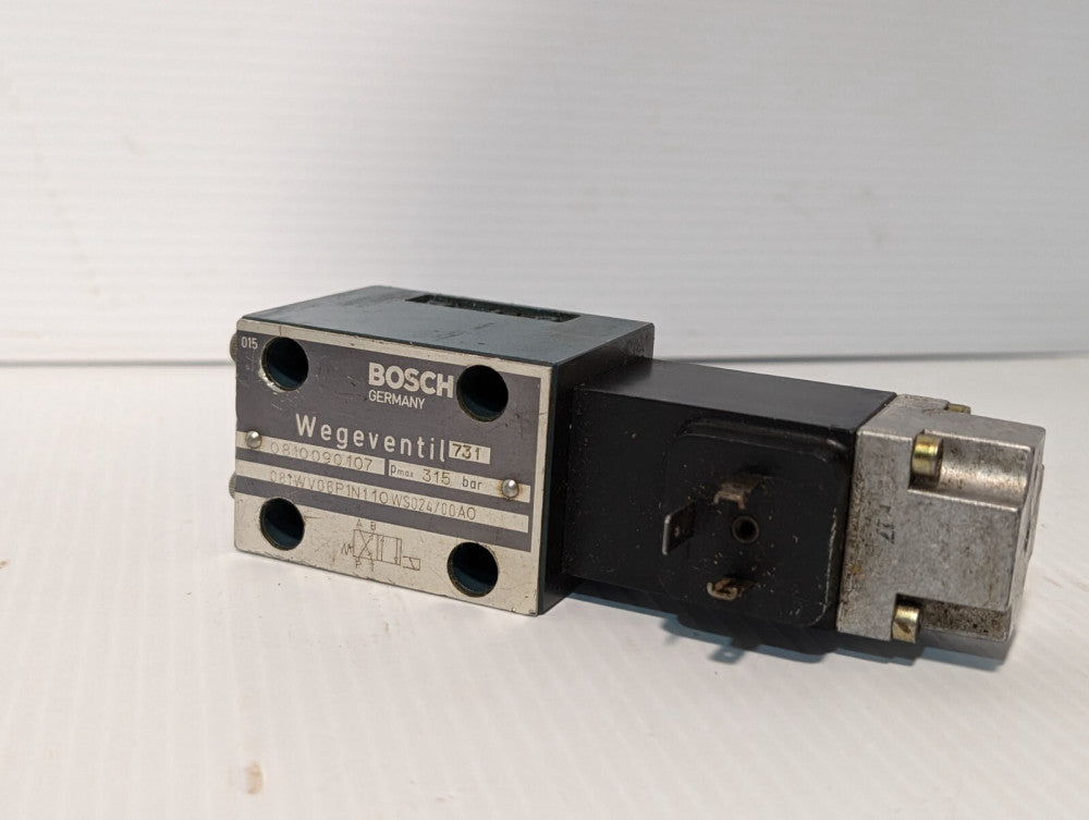 Bosch 081WV06P1N110 WS024/00A0 Solenoid Valve, 315 Bar Max Pres., 0810-090-107