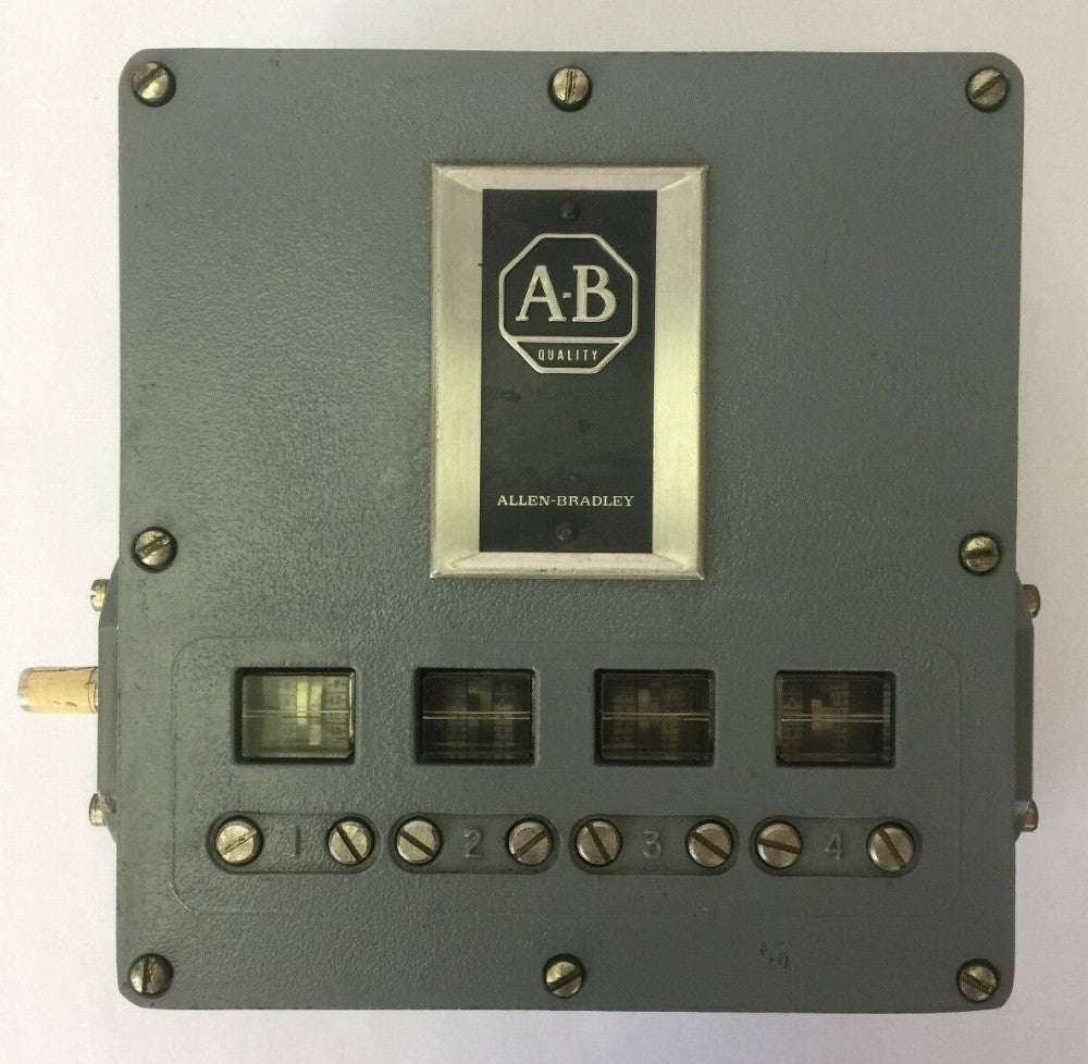 ALLEN BRADLEY 803-F412 ROTARY CAM LIMIT SWITCH 0-150RPM 600V NEMA TYPE 12