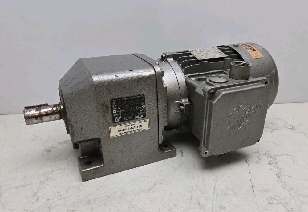 Nord 80L/4 CUS Motor 1Hp 3Ph w/ Gear Reducer 272-80 L/4 CUS 20.96 Ratio 80 Rpm