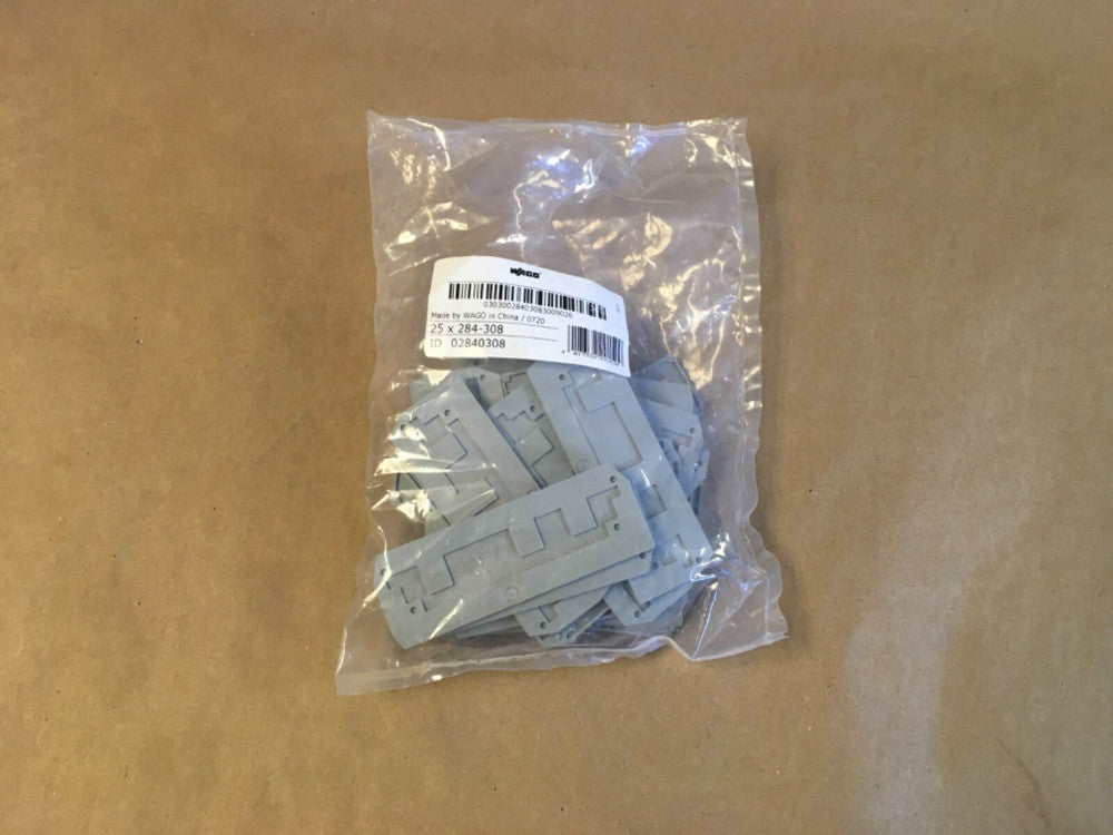 WAGO 284-308 (PACK OF 25) 02840308  (KB)