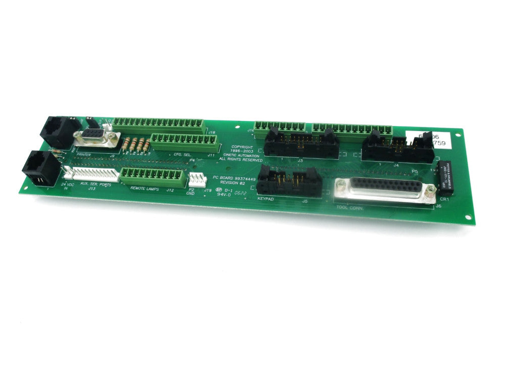 CINETIC AUTOMATION 99374449 REV. 02 NSNP