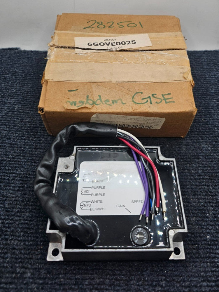 6GOVE0025: Generator Speed Controller Hobart PU 90057MOD GOERNOR