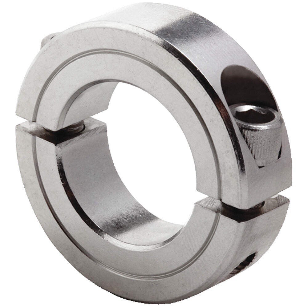 Dayton 1L715 Stainless Steel Clamp Shaft Collar 3/8” Bore (Lot of 2) 1L715A 