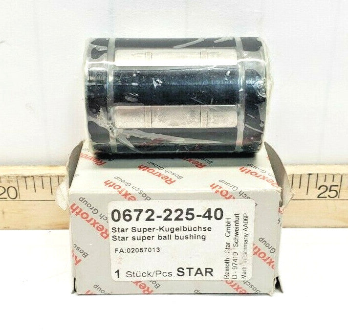 New Bosch Rexroth Star Super Ball Bushing  0672-225-40