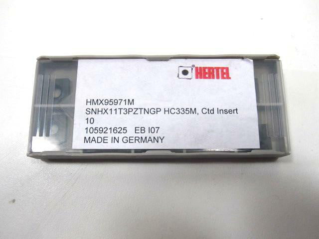 Pack Of 10 SNHX11T3PZTNGP HC335M Carbide Milling Inserts NEW