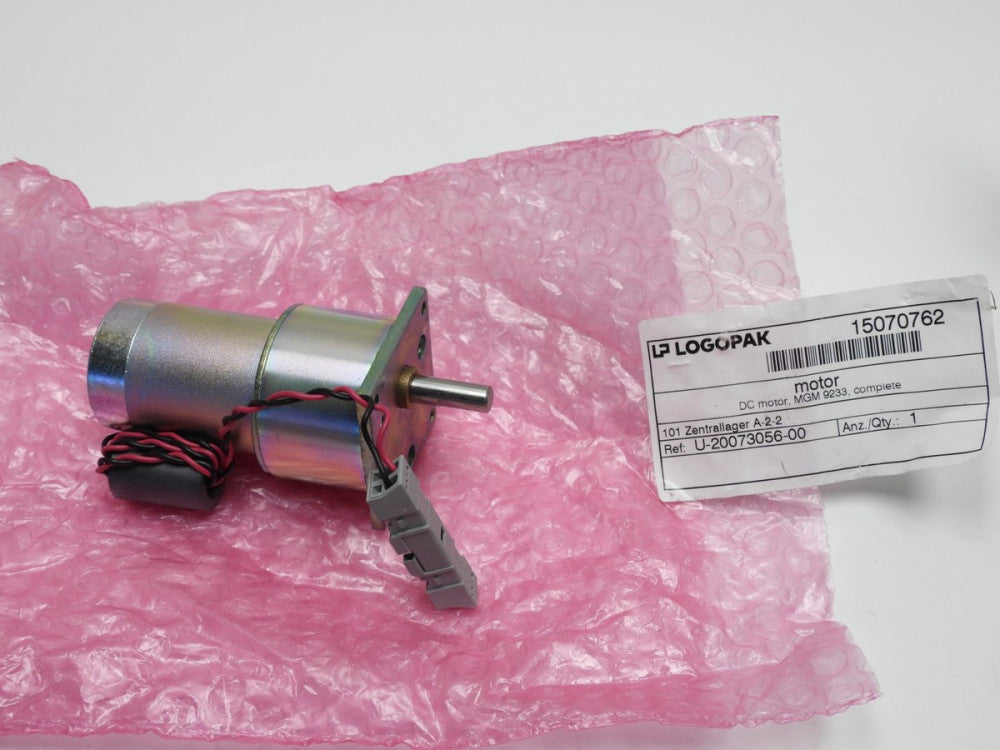 Logopak 15070762 DC Motor MGM 9233 New