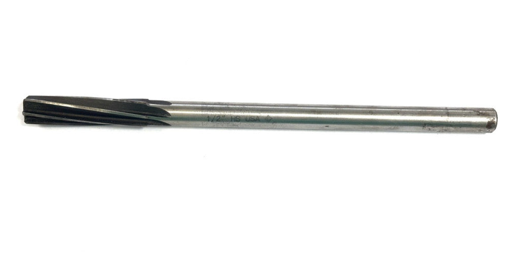 CLEVELAND TWIST 1/2" HS STRAIGHT HIGH SPEED REAMER 6 FLUTE 2-1/2" FLUTE LENGTH