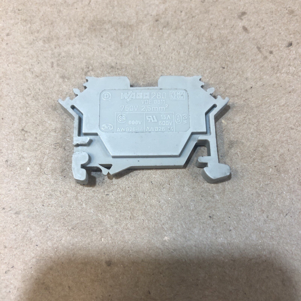 Wago 280 AWG 26-14 Terminal Blocks (lot Of 16)