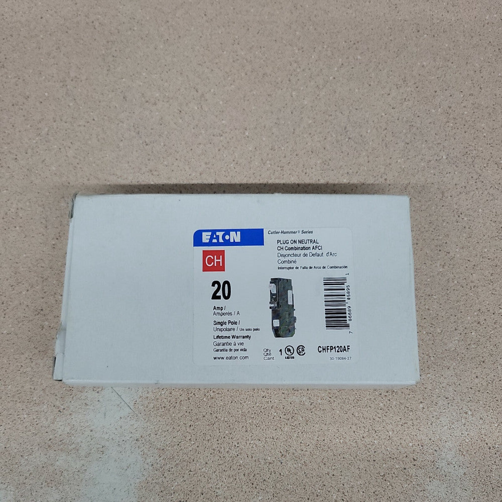 Eaton Cutler Hammer CHFP120AF SAME AS CHFCAF120PN AFCI Arc Fault  20 Amp