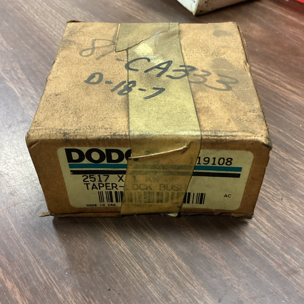 Dodge 119108 2517 x 1 KW Taper Lock Bush