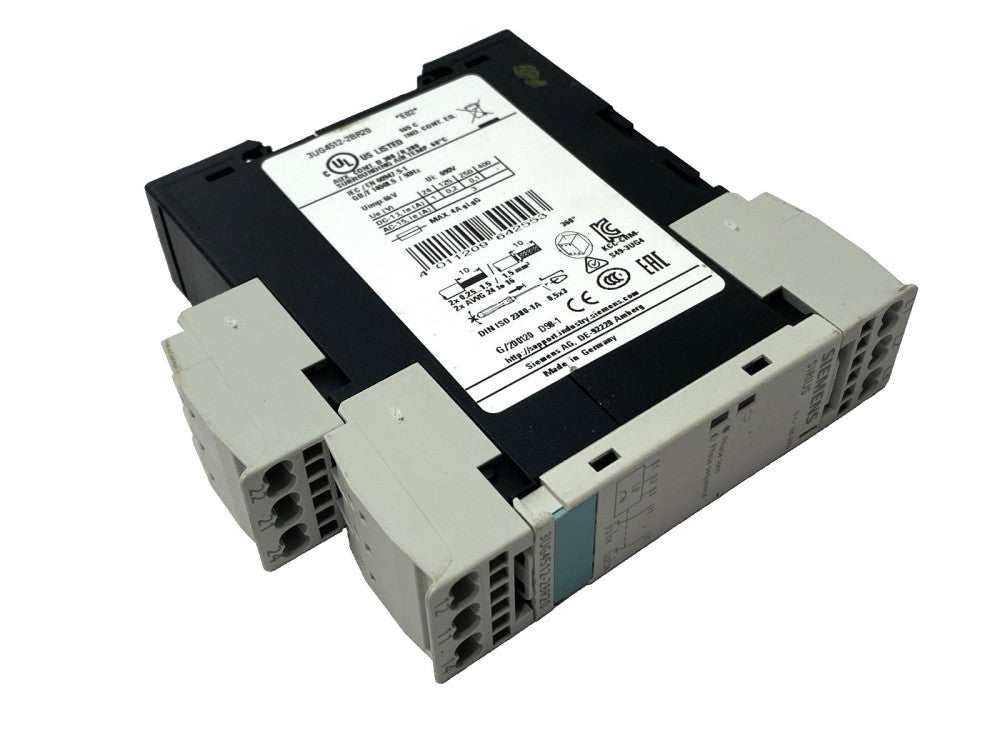 Siemens 3UG4512-2BR20 Phase Failure Relay 160-690V