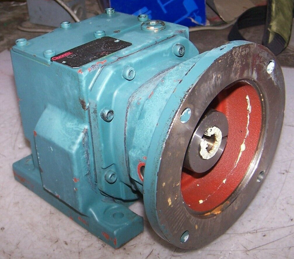 DODGE QUANTIS 19.64:1 RATIO GEAR REDUCER 1750 RPM 1183 TORQUE 1.67 INPUT HP