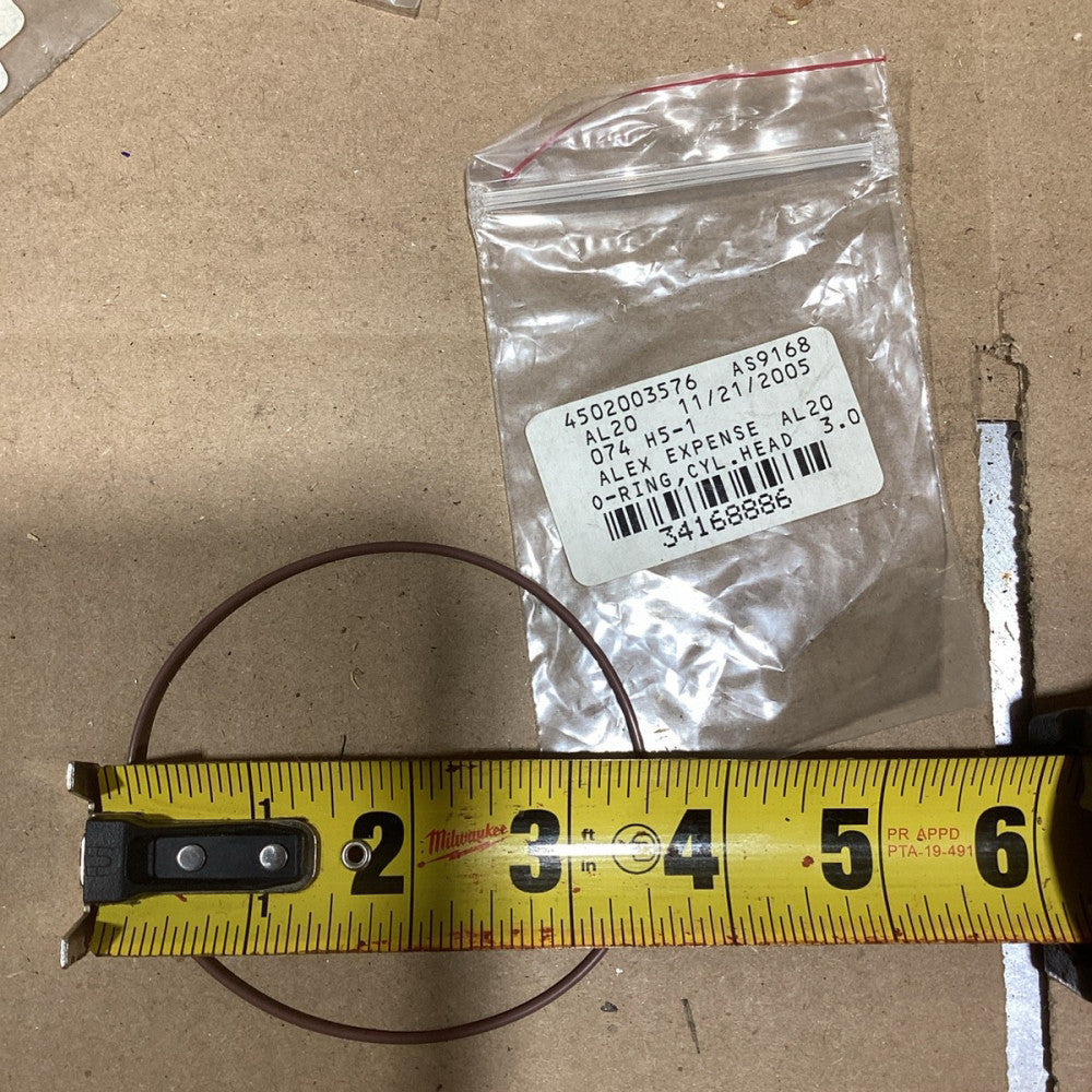 AL20 4502003576 074 H5-1  O-ring  Nos Surplus