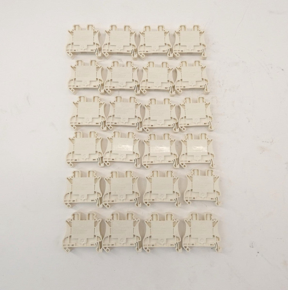 *Lot of 24* Phoenix Contact UT6 Terminal Block 600V 50A 24-8AWG - NEW Surplus!