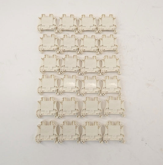 *Lot of 24* Phoenix Contact UT6 Terminal Block 600V 50A 24-8AWG - NEW Surplus!