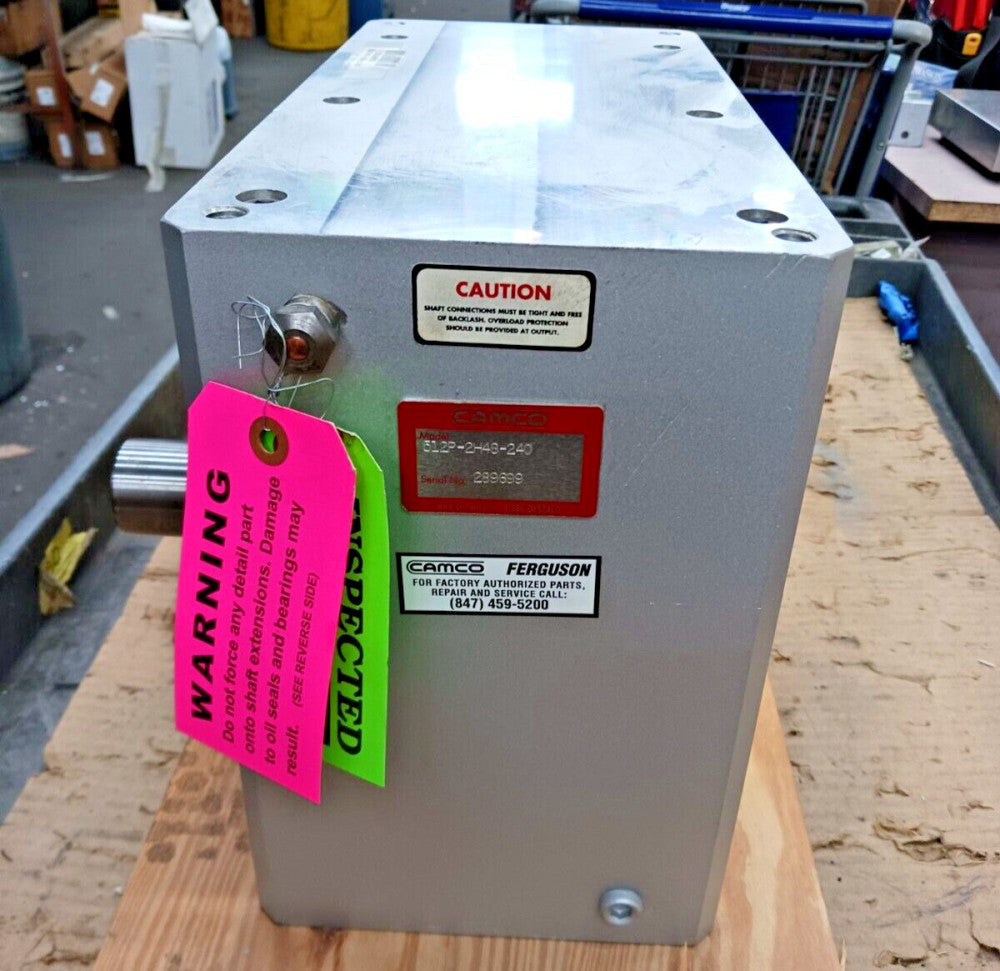 NEW CAMCO 512P-2H48-240 MECHANICAL ROTARY INDEXER DRIVE