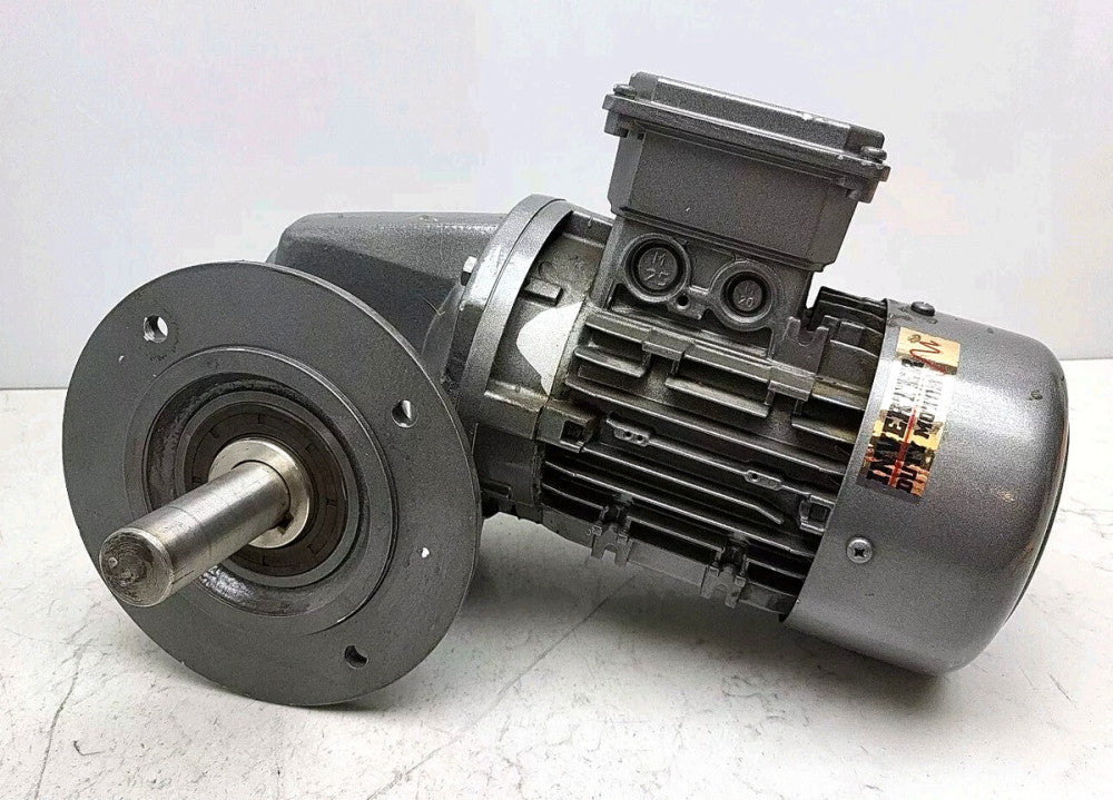 Nord SK80L/4 CUS Gear Motor w/ Nord SK1SM63AF-80L/4 CUS Gear Reducer 10:1 Ratio