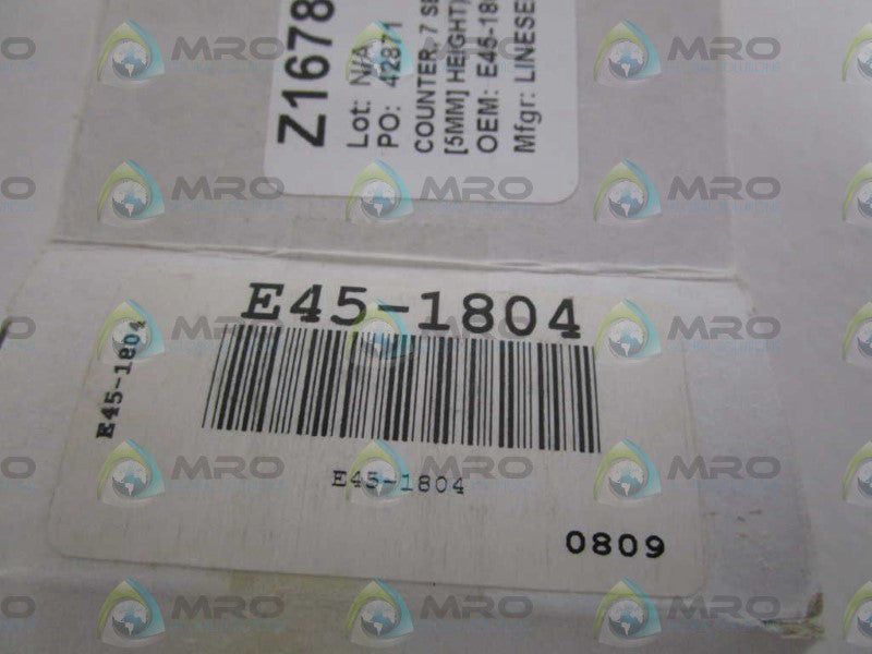 REDINGTON ELECTRONIC COUNTER E45-1804 NSMP