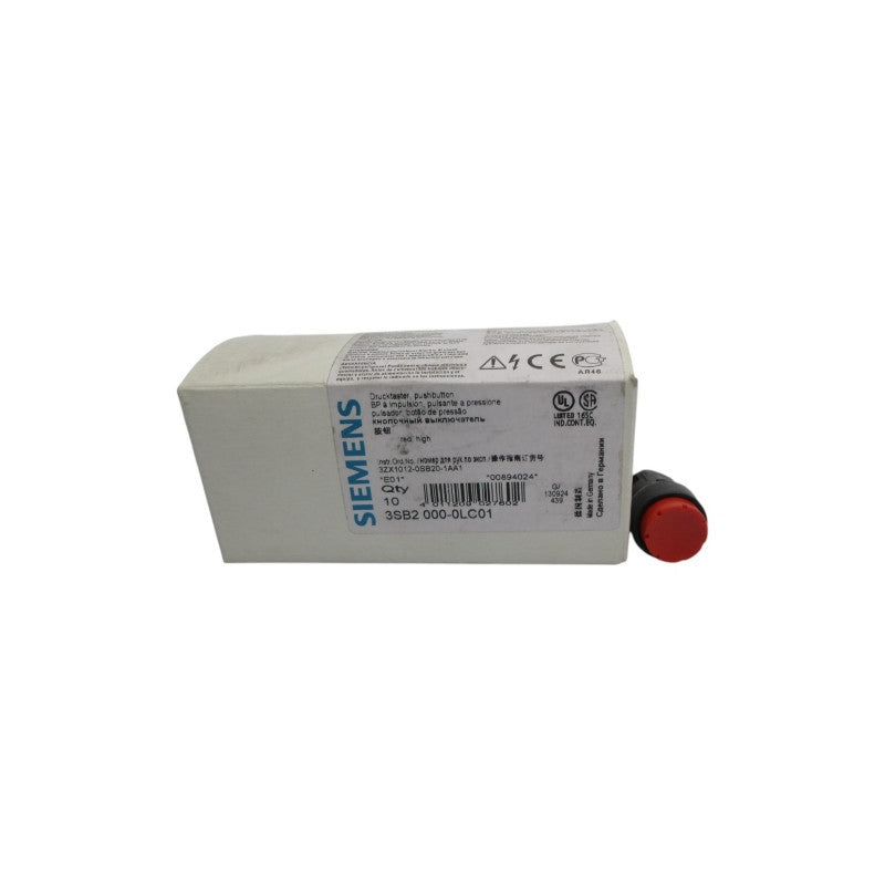 SIEMENS 3SB2000-0LC01 (PKG OF 10) NSMP
