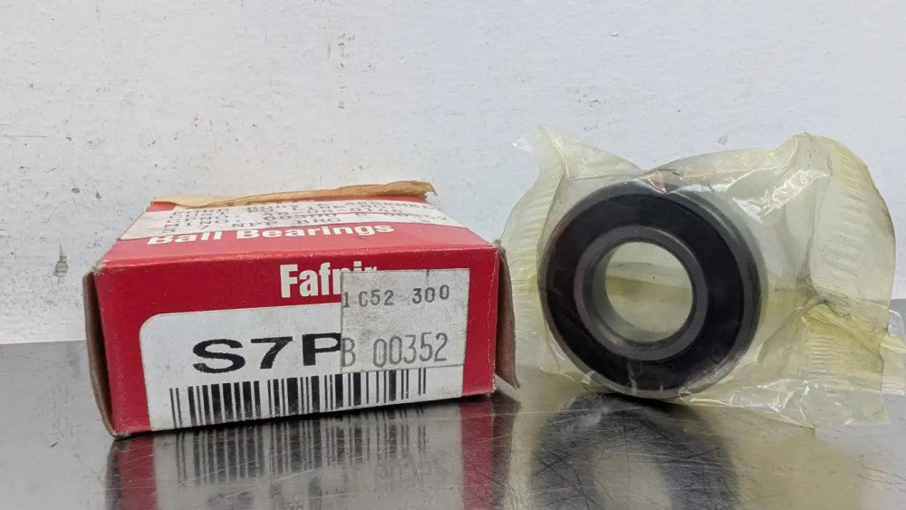 Fafnir S7PP Deep Groove Ball Bearing 0.6250" ID 1.3750" OD 0.3438" Wide