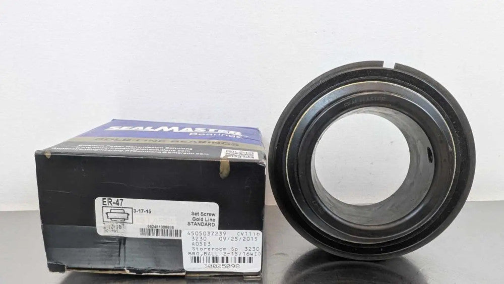 Sealmaster ER-47 Insert Ball Bearing 2-15/16" ID