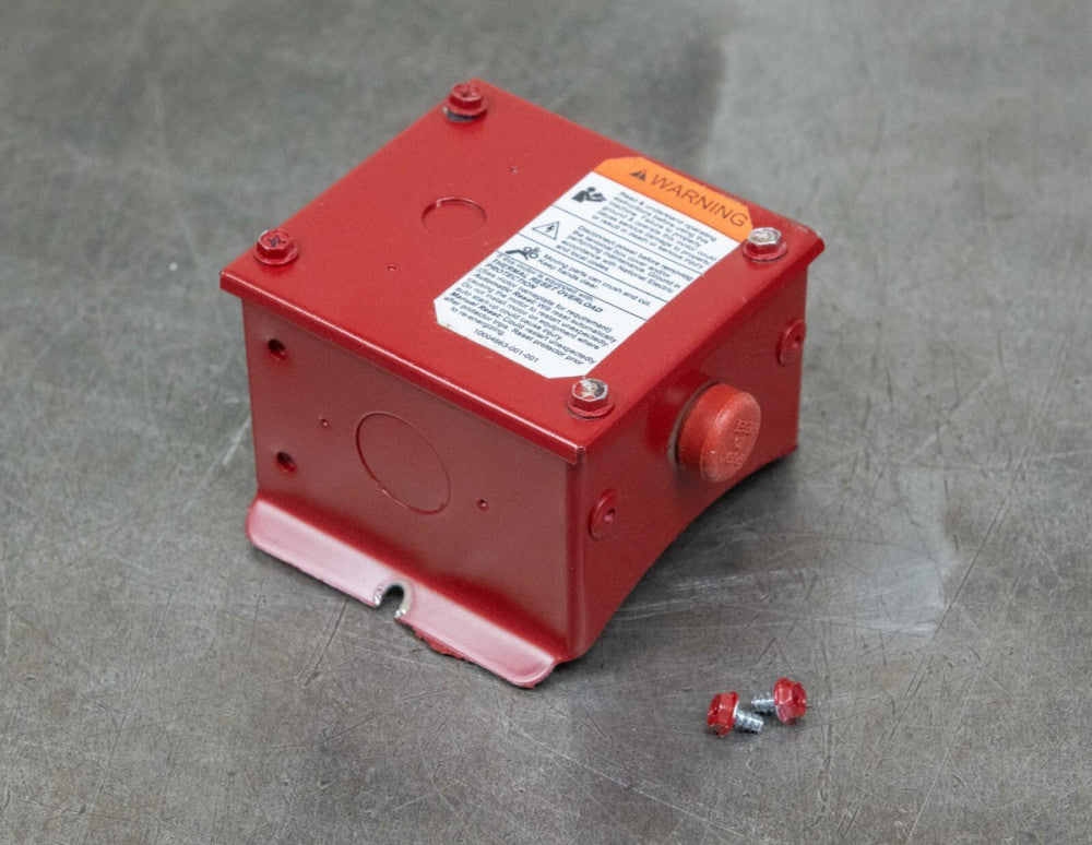 Leeson Motor Wireway Junction Connection Terminal Box w/ Reset Fits 56 Frame