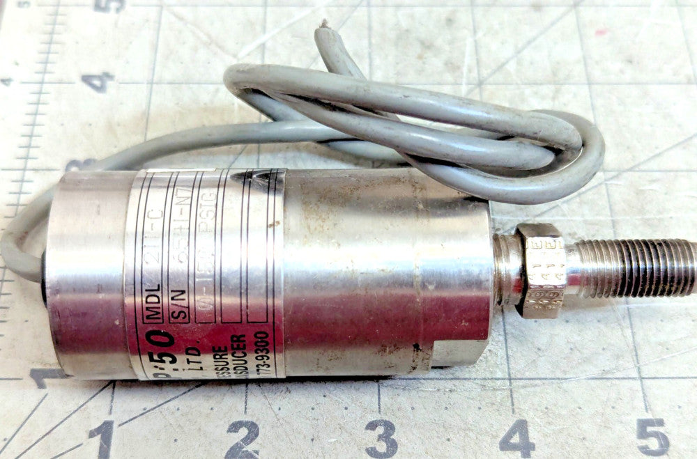 GP: 50 Model 211 Industrial Grade Pressure Transducer 0~150 PSIG [C9S4]#11