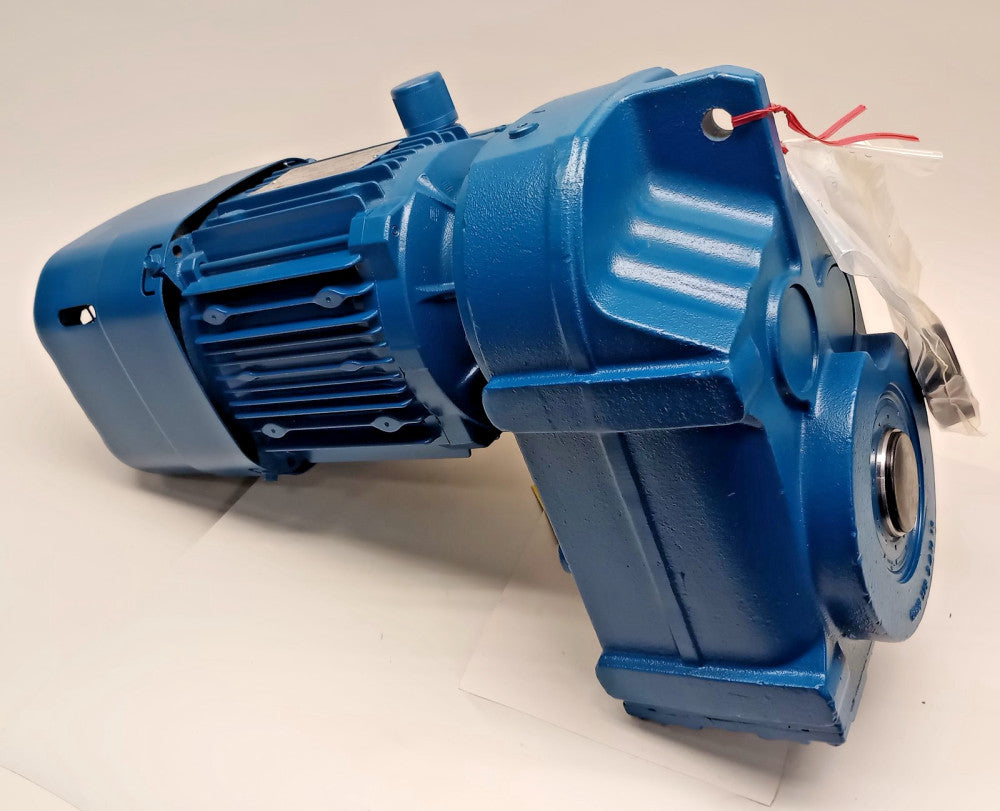 SEW Eurodrive FA57/GDRE90M4BE2HF-58.97 GearMotor 3ph 1.5hp 1740/30 Ratio 58.97:1