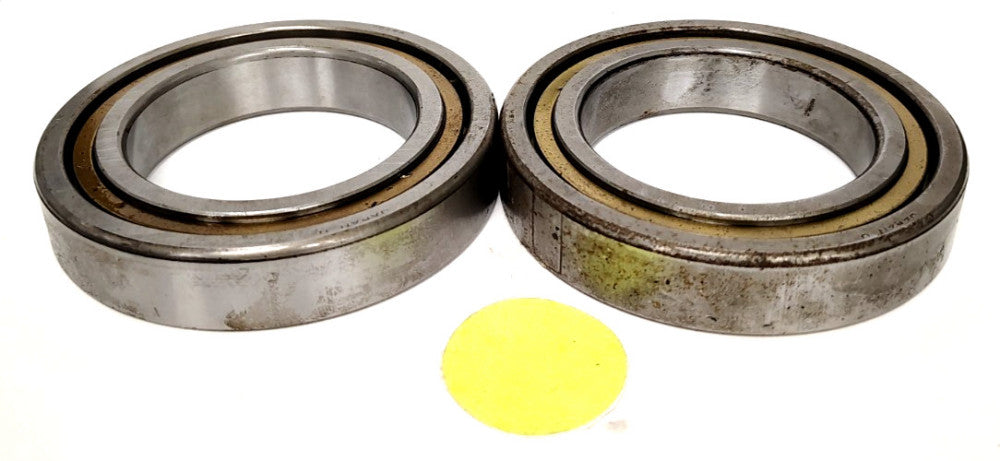 NSK ANGULAR CONTACT BEARING 7012CTYNDBLP4  60MM ID 95MM OD 18MM W  LOT OF 2