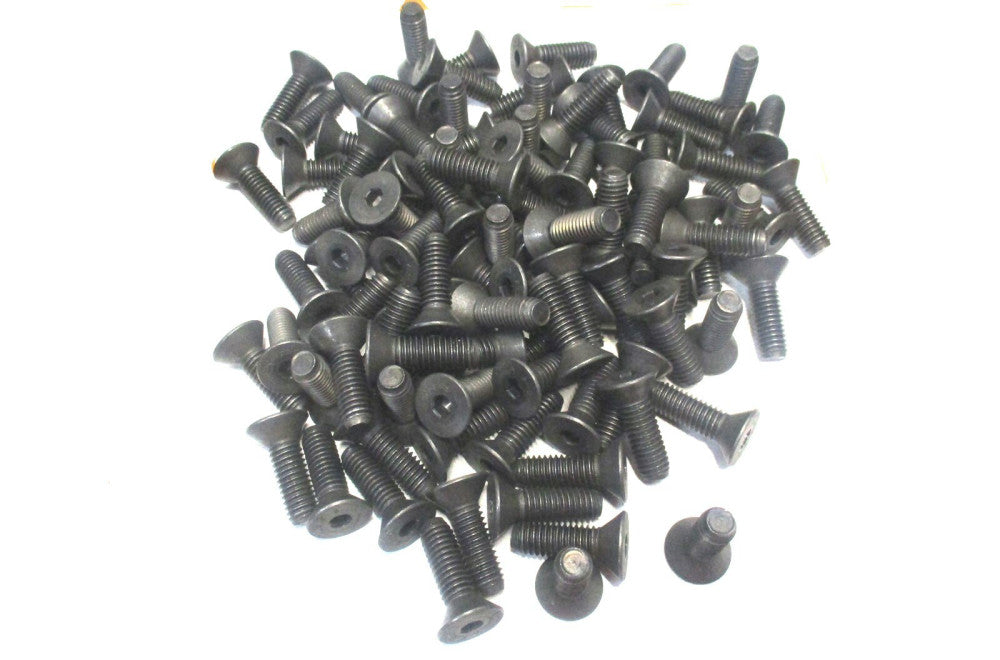 Brighton (211213) 3/8-16 UNC 1-1/4 OAL 7/32 Hex 82° Flat Cap Screw - Lot of 100