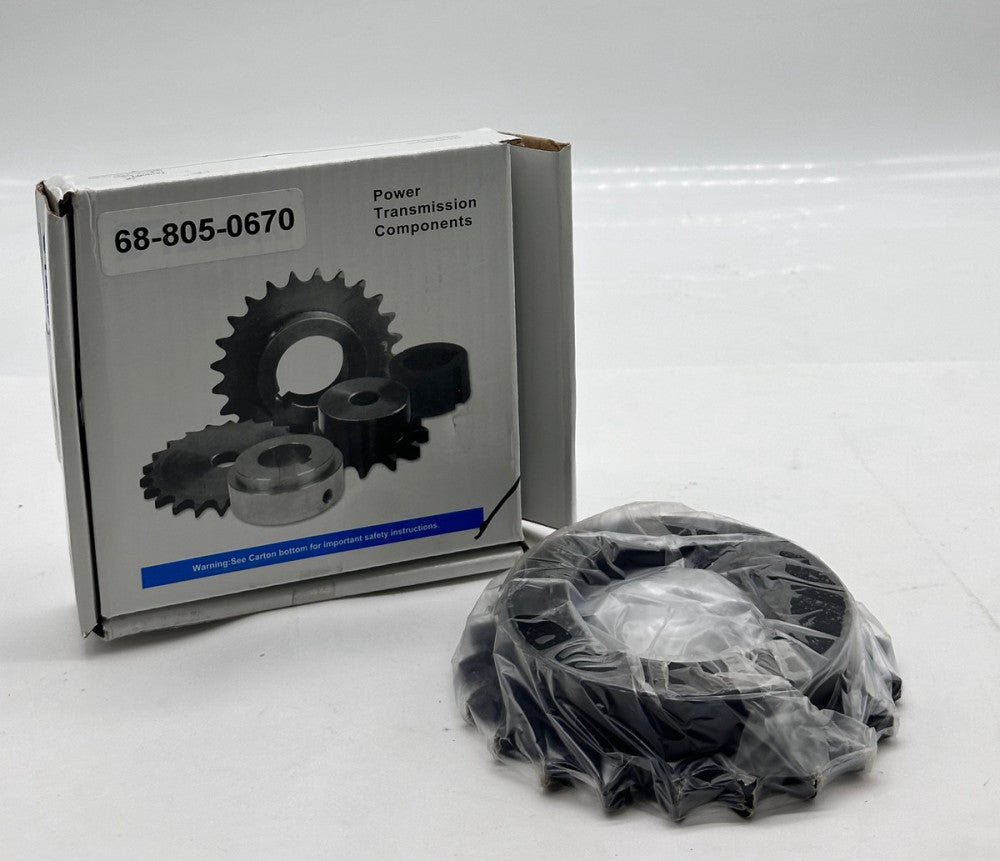 Tsubaki H50BTL21 Roller Chain Sprocket, Single Strand 21 Teeth  5/8" Pitch 