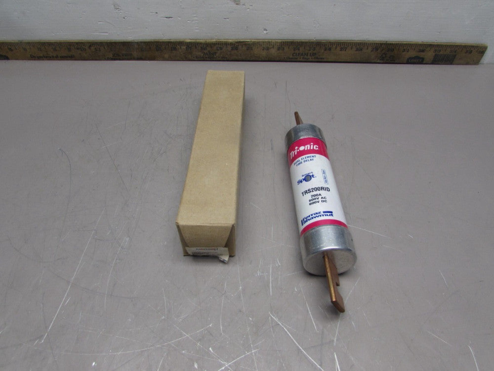 MERSEN TRS200RID, TRI-ONIC ,CL RK5 ,TIME DELAY DUAL ELEMENT FUSE, 600V/200A NEW!