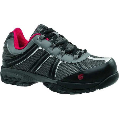 Nautilus Safety Footwear N1343 14W Men's Athletic Shoe, Steel Toe, Leather,