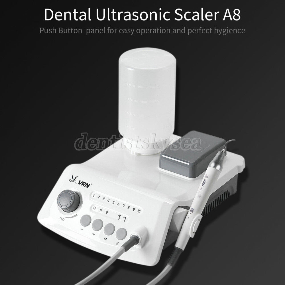 Dental LED Ultrasonic Piezo Scaler Handpiece Bottle Fit EMS Cavitron with Tips