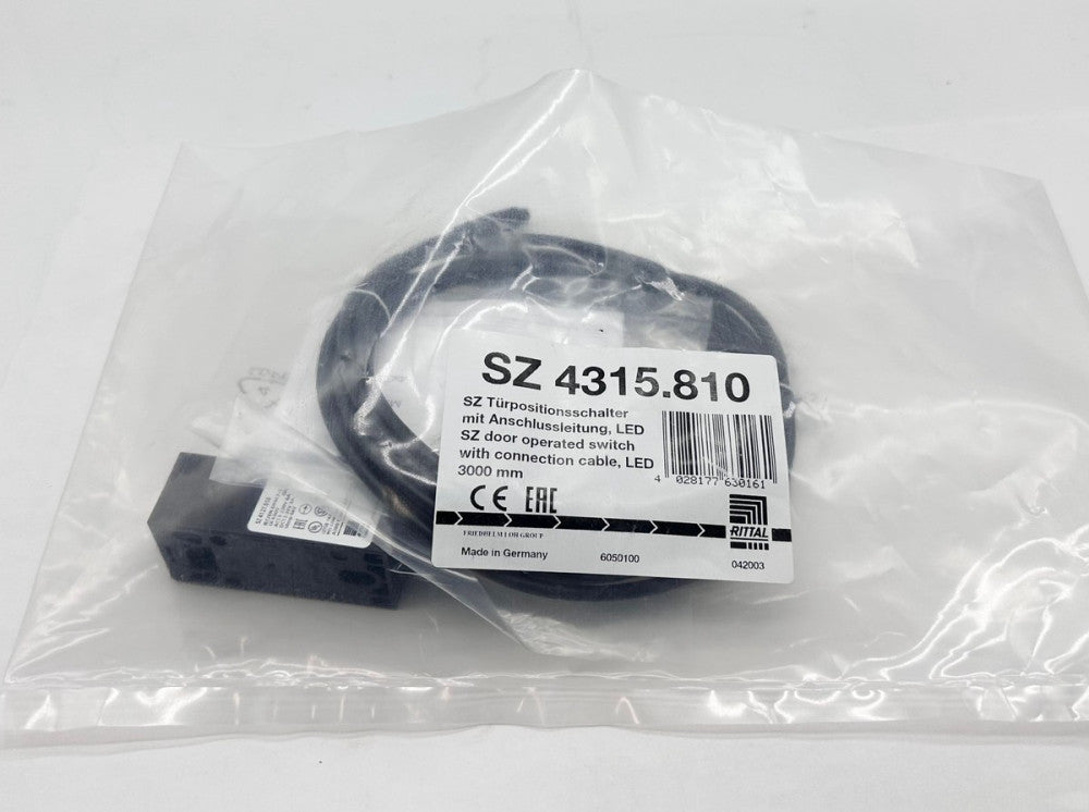 NEW Rittal SZ 4315.810 Door Operated Switch w/LED Connection Cable 