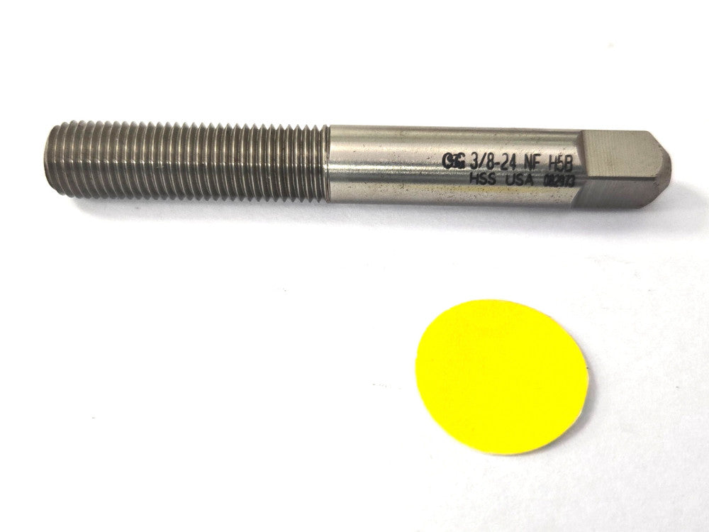 OSG HSS STRAIGHT FLUTE BOTTOMING CHAMFER TAP #3/8-24 NF H5B