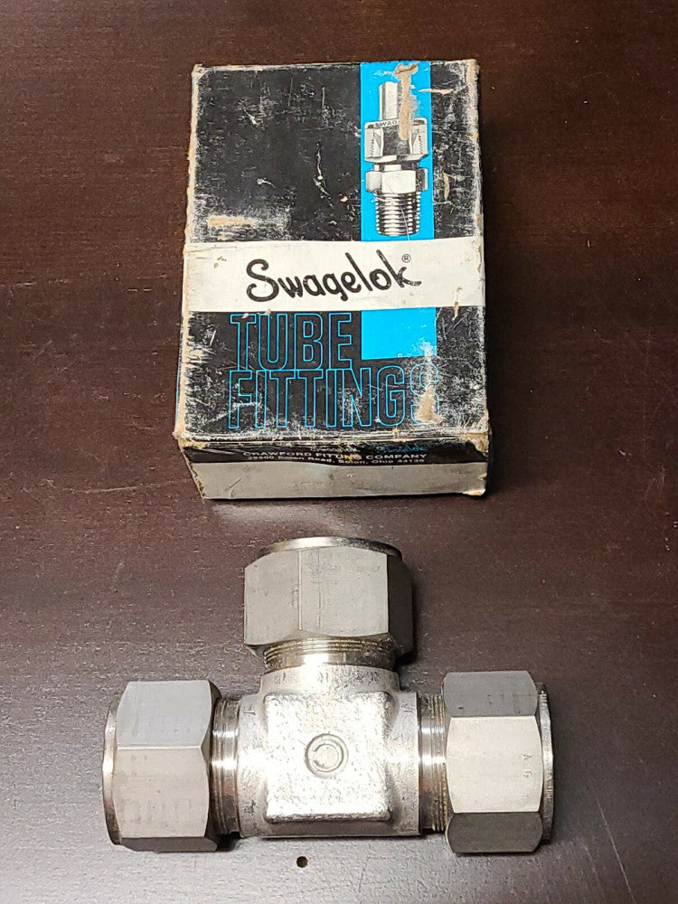 NOS Swagelok SS-2000-3 Union Tee 1-1/4" Tube 316ss