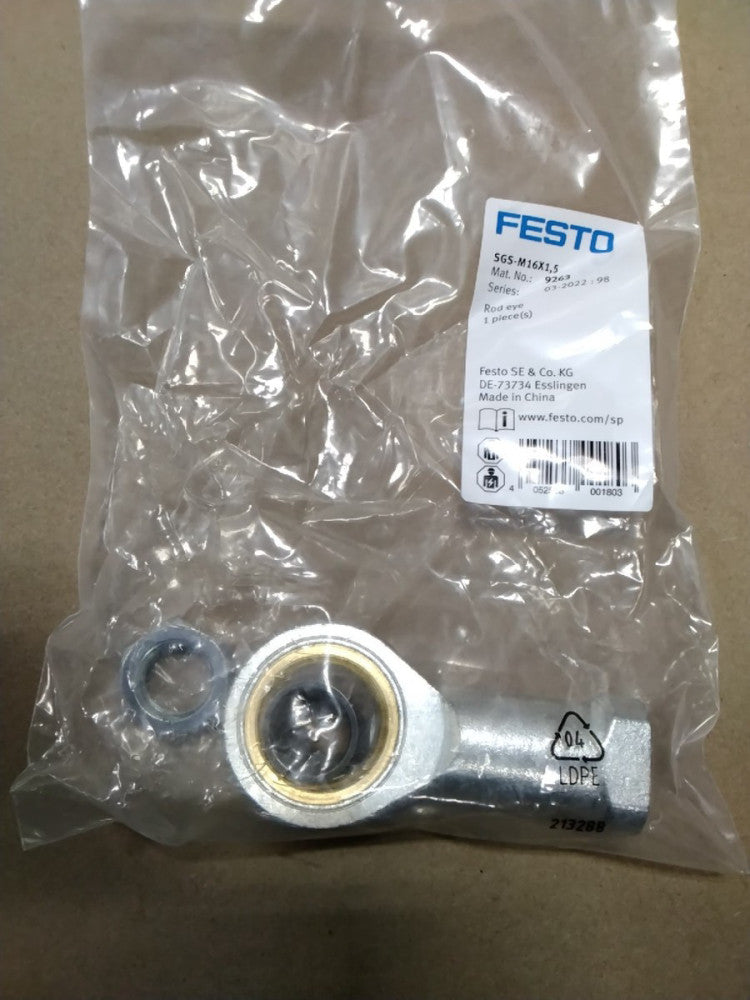 1PC FESTO New SGS-M16X1.5 9263 Rod eye