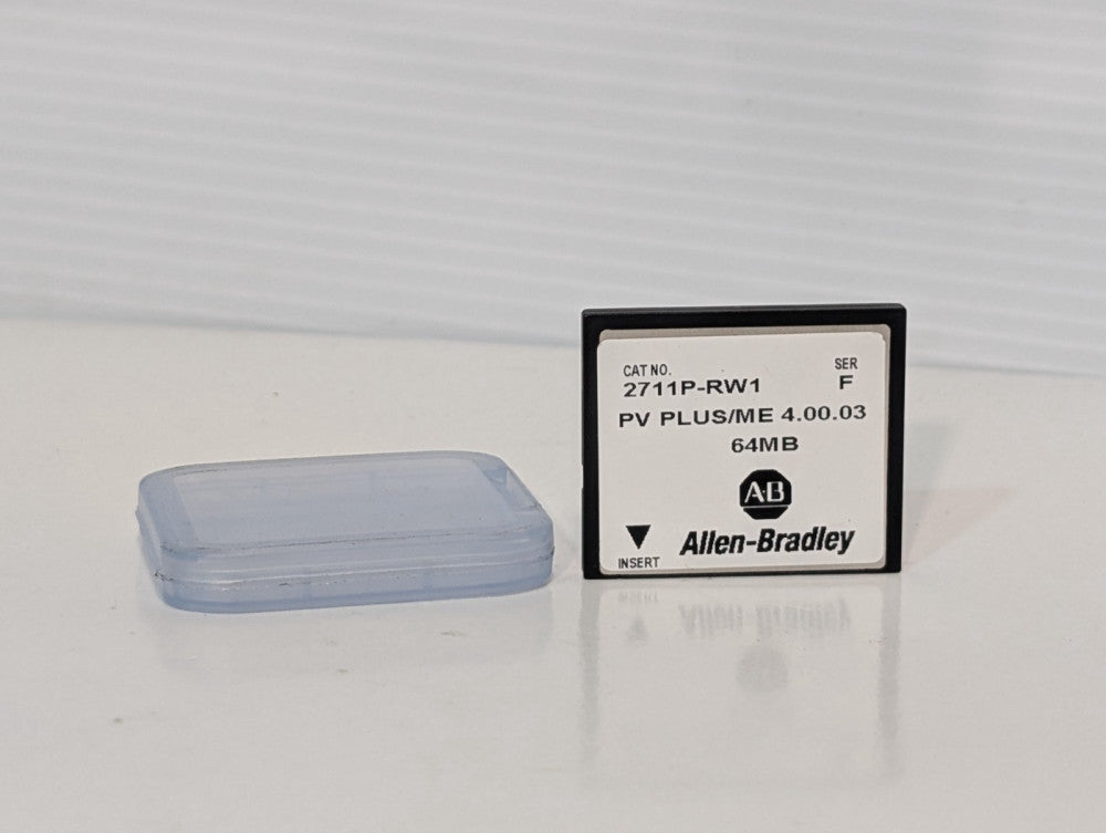 Allen Bradley AB 2711P-RW1 Series F PV Plus/ME4.00.03, 64MB, New In Box as shown