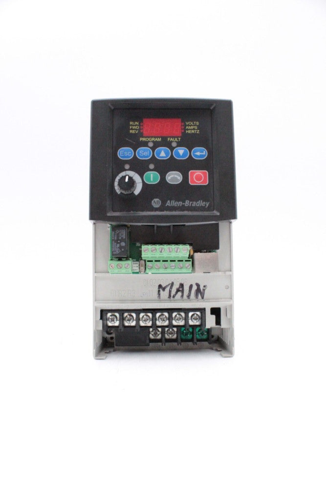 Allen-Bradley 22A-D6P0N104 PowerFlex 4 Adjustable Frequency AC Drive (No Cover)