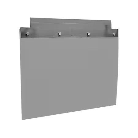Buyers Products Mfbh2375f Splash Guards, Steel, Gray, 1 Pr