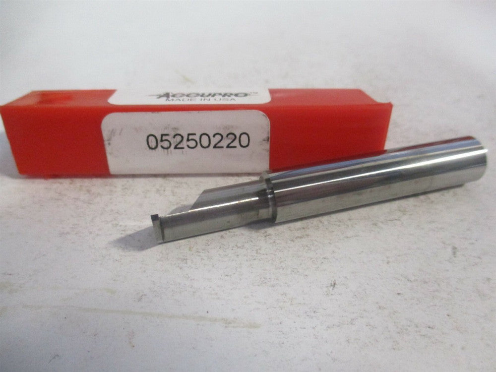 (ACC-G046-12) 0.047" x 3/8" x 3/4" x 2-1/2" OAL Retaining Ring Grooving Tool 