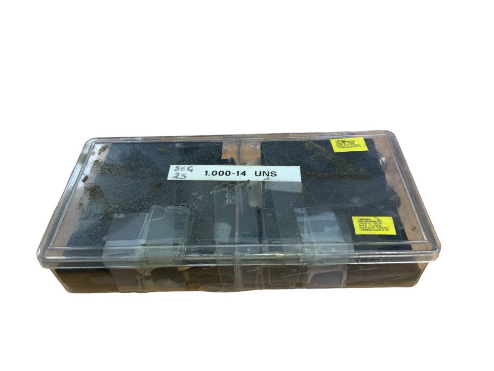 JOHNSON GAGE 1.000-14 UNS Thread Gage / Comparator Segments