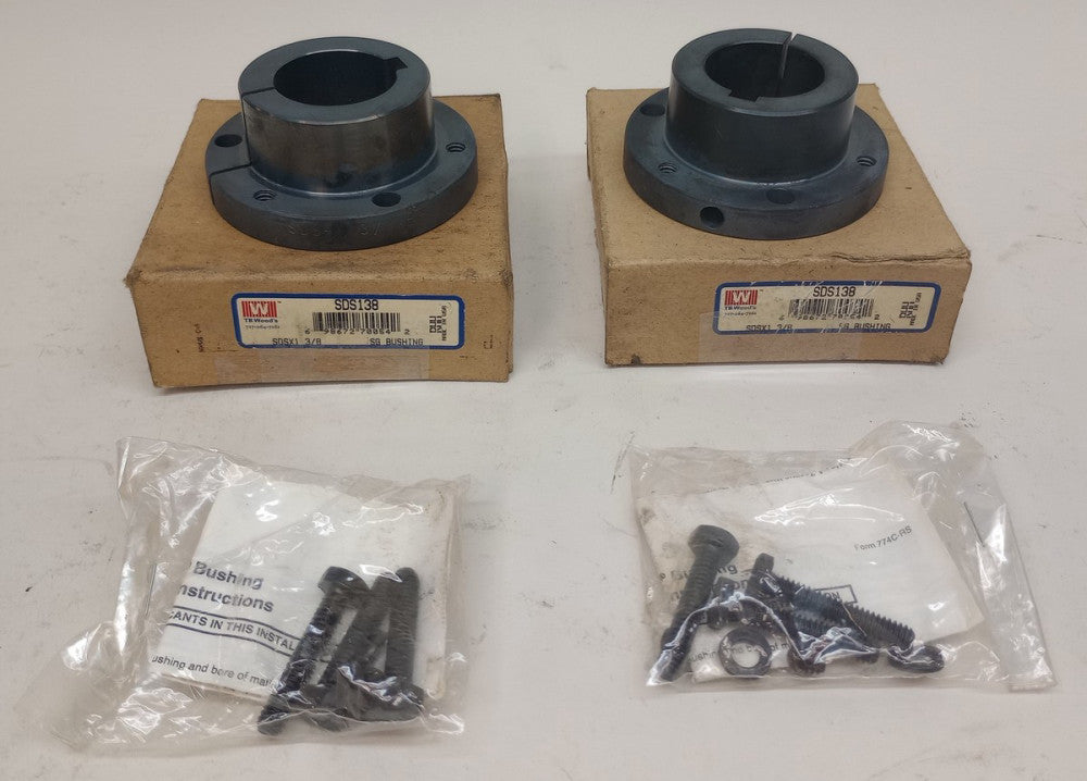 TB Woods SDS138 Quick Disconnect Bushing 1-3/8" Bore SDS X 1-3/8" (Pack of 2)